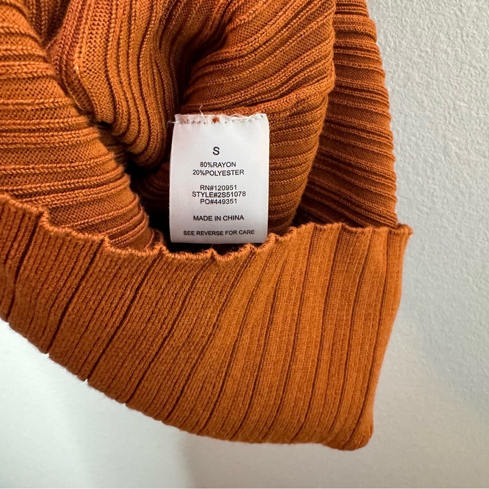 Pink Rose Rust Color Dress Size Small - Picture 8 of 11
